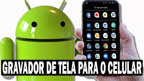 ADV GRAVADOR DE TELA UM DOS MELHORES PARA USAR NO CELULAR ANDROID - YouTube