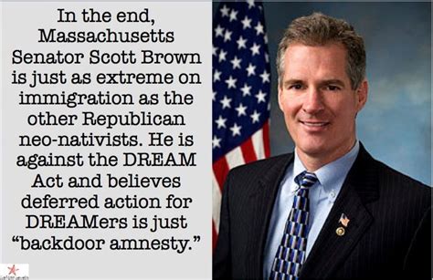 Massachusetts Senator Scott Brown Says NO to the DREAMers - News Taco