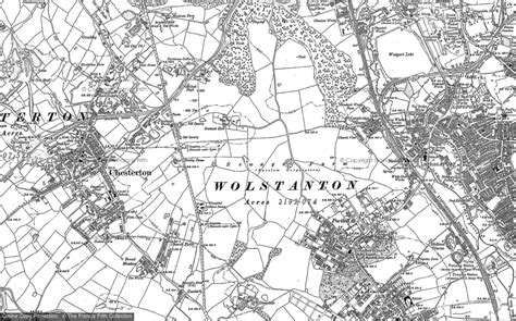 Old Maps of Bradwell, Staffordshire - Francis Frith