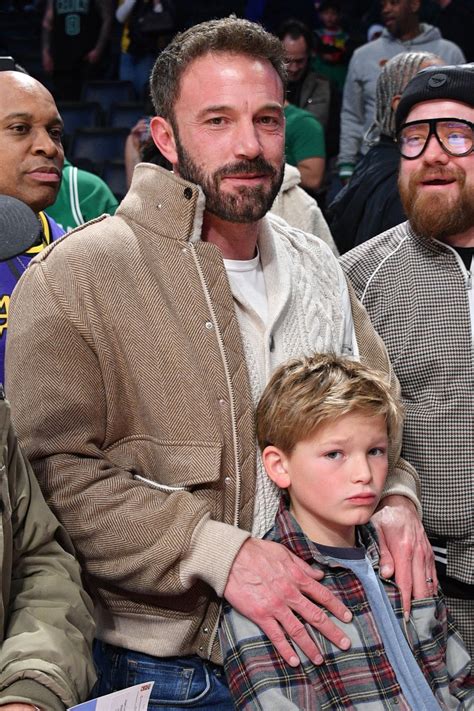 Ben Affleck Makes Rare Appearance With Son Samuel In Los Angeles