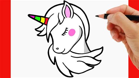 HOW TO DRAW AN EASY UNICORN - YouTube