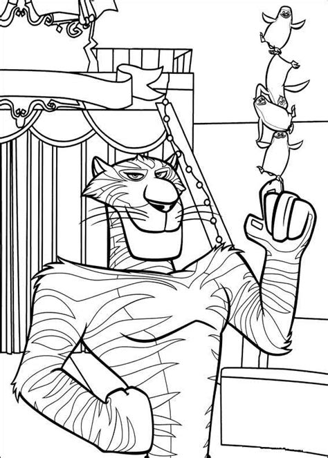 Kids-n-fun.com | Coloring page Madagascar 3 Madagascar 3