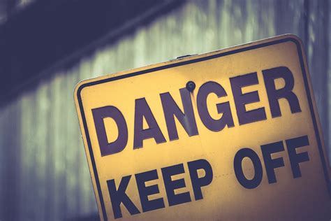 Danger Keep Off Free Stock Photo - Public Domain Pictures