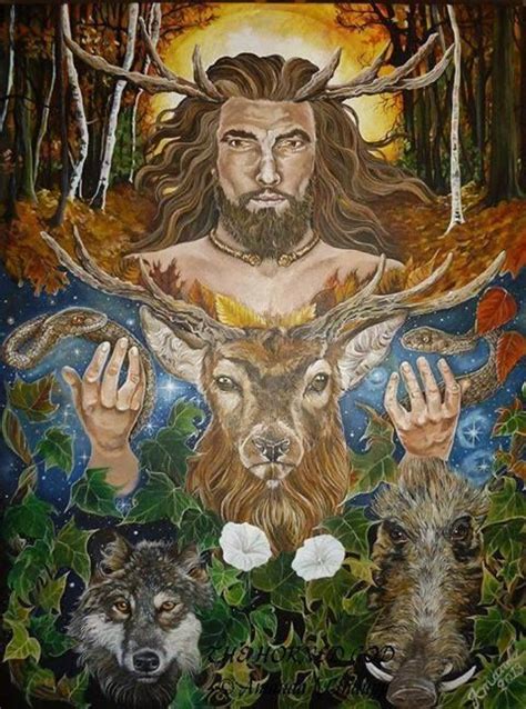 Cernunnos...Lord of the Wood ☽ ☾ Thor, Loki, Magick, Witchcraft, Herne ...