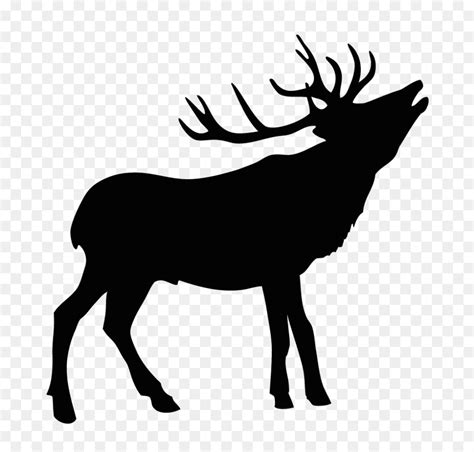 Free Bull Elk Silhouette, Download Free Bull Elk Silhouette png images ...