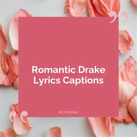 [UPDATED] Song Lyrics Captions - 482+ Drake Lyrics for Instagram ...