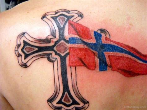 Cross And Flag Tattoo | Tattoo Designs, Tattoo Pictures