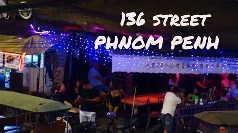 Nightlife 136 street Phnom Penh - Candy Bar - YouTube