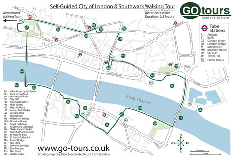 Free London Maps | Go Tours