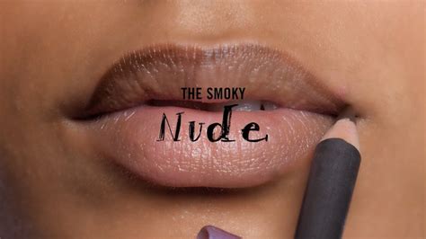 HOW TO: The Smoky Nude | Lips Lips Lips | MAC Cosmetics - YouTube