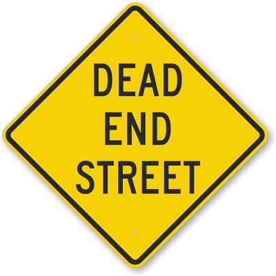 Dead End Street Sign , SKU: K-6491