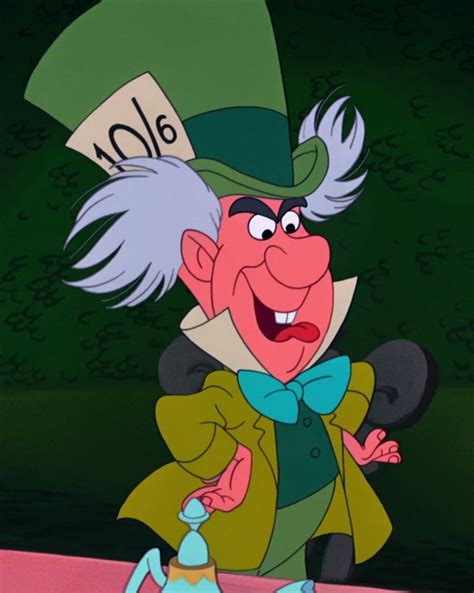 The Mad Hatter is a character from Disney's 1951 animated feature film Alice in Wonderland ...