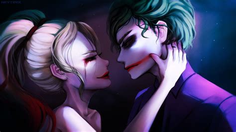 Harley Quinn and Joker Kissing Wallpapers - Top Free Harley Quinn and ...