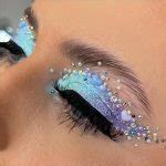 30 Glitter holiday makeup looks and ideas for 2023 - Lilyart