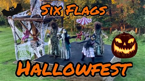 SIX FLAGS HALLOWEEN HALLOWFEST 2020 - YouTube