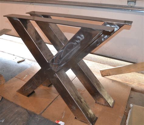 X-Frame Style Metal Table Legs - ECon Welding