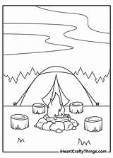 25 Camping Coloring Pages 100% Free Printables sketch template