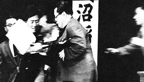 Otoya Yamaguchi (February 22, 1943 — November 2, 1960), Japanese head, politician | World ...