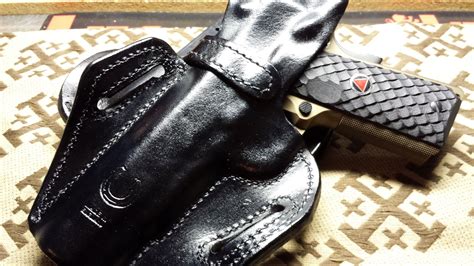 Colt Delta Elite 10mm & Horseshoe Leather holster | Lightfighter ...