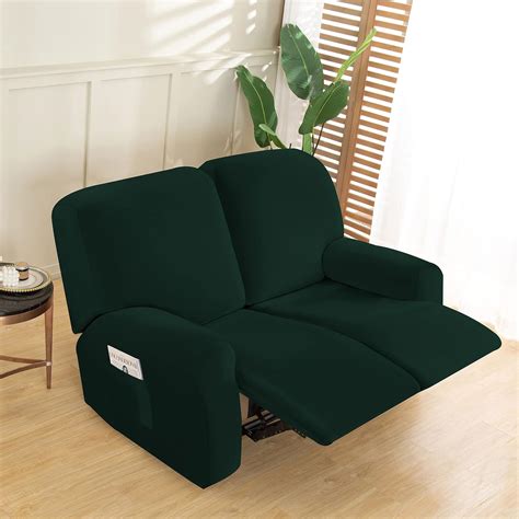 Amazon.com: Loveseat Recliner Slipcover, 2 Seat Stretch Reclining Love Seat, Slipcover Sofa ...