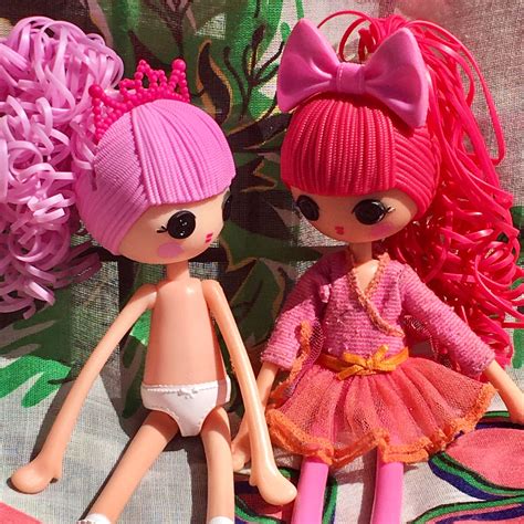 Lalaloopsy Girls LOT Rag Doll Princess Ballerina Pink Curls | Etsy