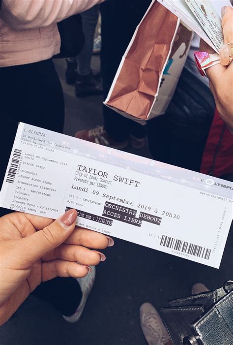 Happiness is having a Taylor Swift concert ticket in your hand. | Taylor swift concert, Taylor ...