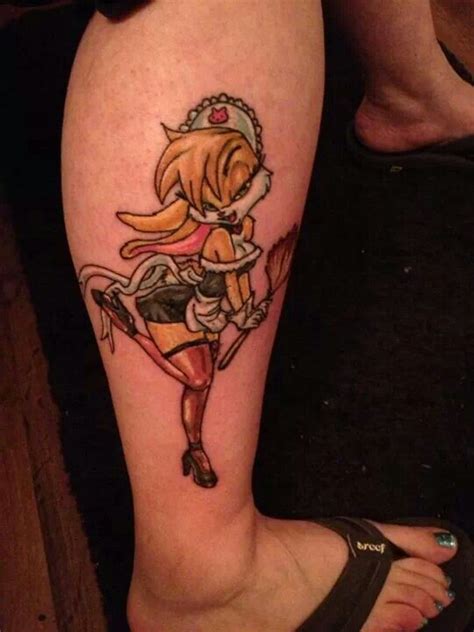 Lola Bunny on my right leg | Tattoos, I tattoo, Hunny bunny