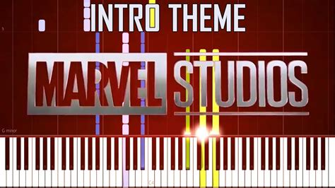 Marvel Intro Theme [Synthesia Piano Tutorial] - YouTube