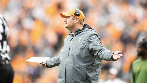 National media outlet grades Josh Heupel's second season as Tennessee ...