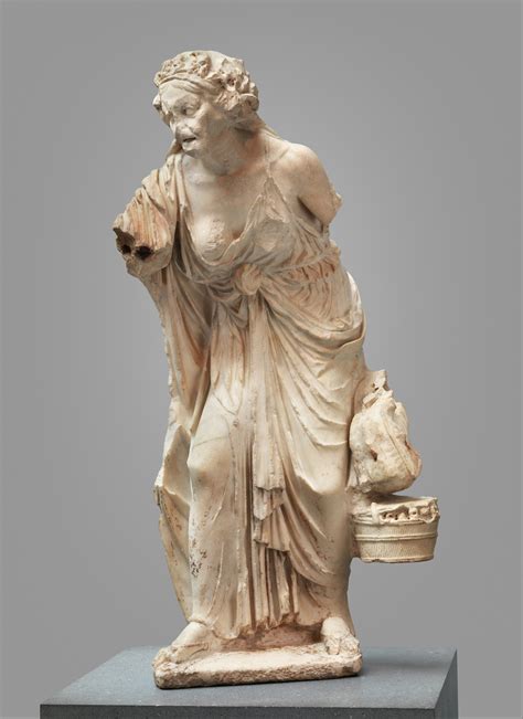 Marble statue of an old woman | Ancient roman art, Roman sculpture ...