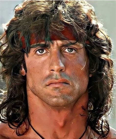 sylvester stallone ⭐ | Sylvester stallone, Sylvester stallone rambo, Portrait