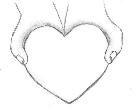 Simple Love Images Pencil Sketch - img-Abibola