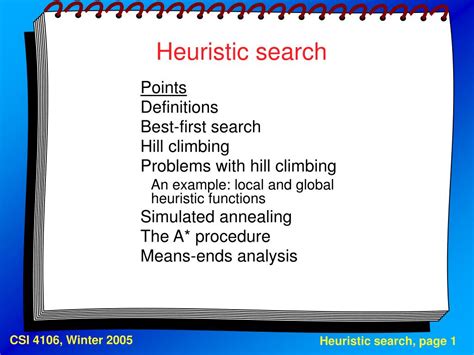 PPT - Heuristic search PowerPoint Presentation, free download - ID:374358