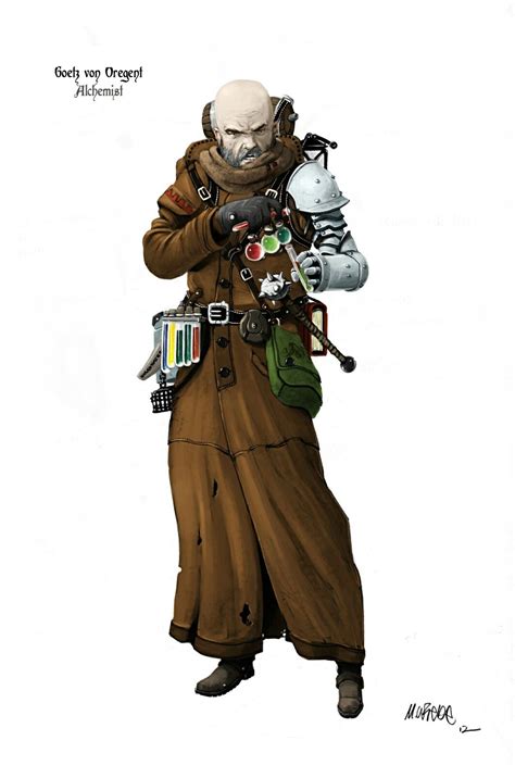 Male Alchemist - Pathfinder PFRPG DND D&D d20 fantasy Pathfinder ...