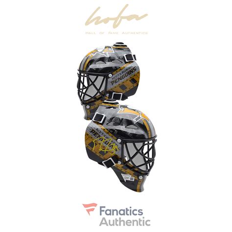 Marc-Andre Fleury Pittsburgh Penguins Autographed Mini Goalie Mask ...