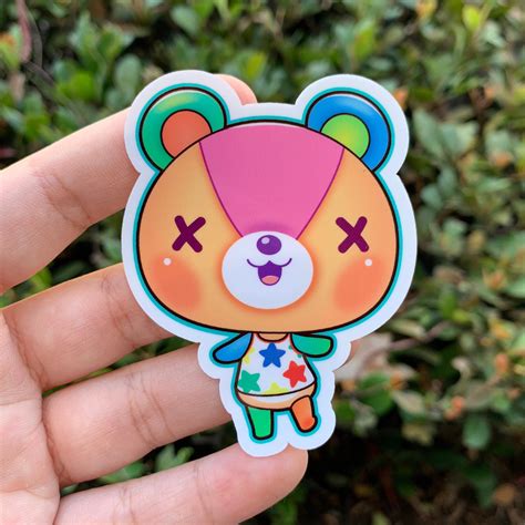 Stitches Animal Crossing Vinyl Sticker / New Horizons / ACNH / | Etsy