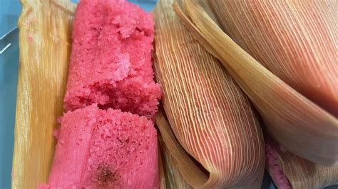 Receta De Tamales Dulces De Fresa - YouTube