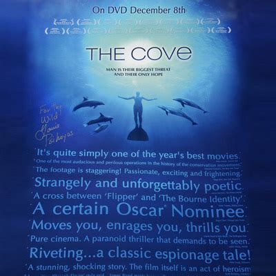 The Cove Official Movie Poster-Signed - OPS Productions