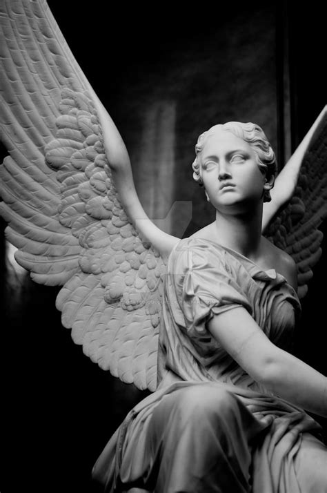 angel by desolated-colours on DeviantArt | Angel sculpture, Angel statues sculpture, Angel art