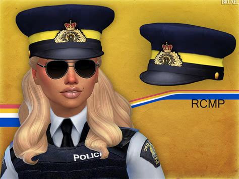 Royal Canadian Mounted Police uniform by Bruxel at TSR » Sims 4 Updates
