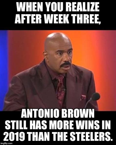 Antonio Brown versus Steelers - Imgflip