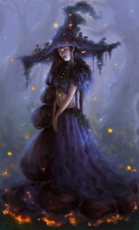 Pin by Brigitte Blanchard on Sorcière | Witch art, Fantasy witch, Witch drawing