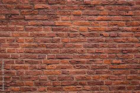 texture of red brick wall background Stock Photo | Adobe Stock