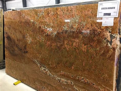 Granite Slabs | Stone Slabs - Costa Dorato Granite Polished Brown Granite Slabs