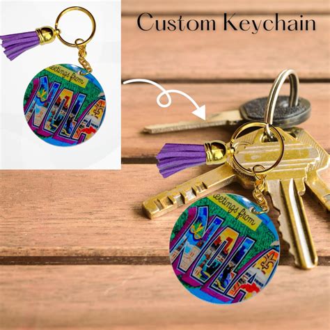 Custom Sublimation Keychain | Etsy