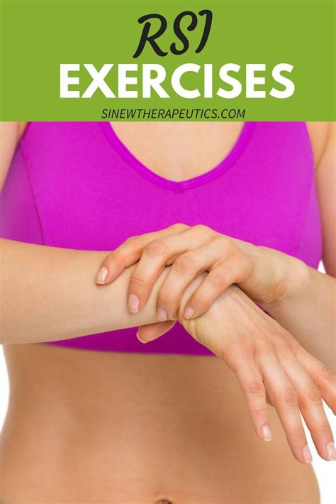 Repetitive Strain Injury Strengthening Exercises. Learn more about RSI at SinewTherapeutics.com ...