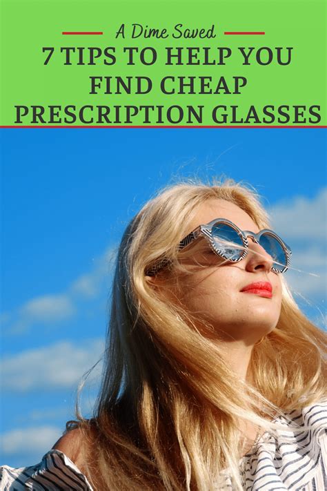 7 Tips to Help You Find Cheap Prescription Glasses - A Dime Saved