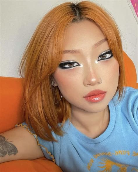 Pin by 𝓛𝓲𝓿 on Asian in 2022 | Unusual hair colors, Alternative makeup, Hair inspo color