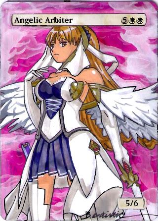 Angelic Arbiter (Anime Angel) by MTGAlters on DeviantArt