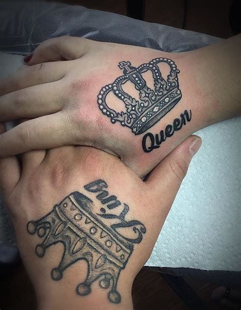 24 Beautiful Crown Tattoo Ideas To Show Royalty - Blurmark | Crown hand ...